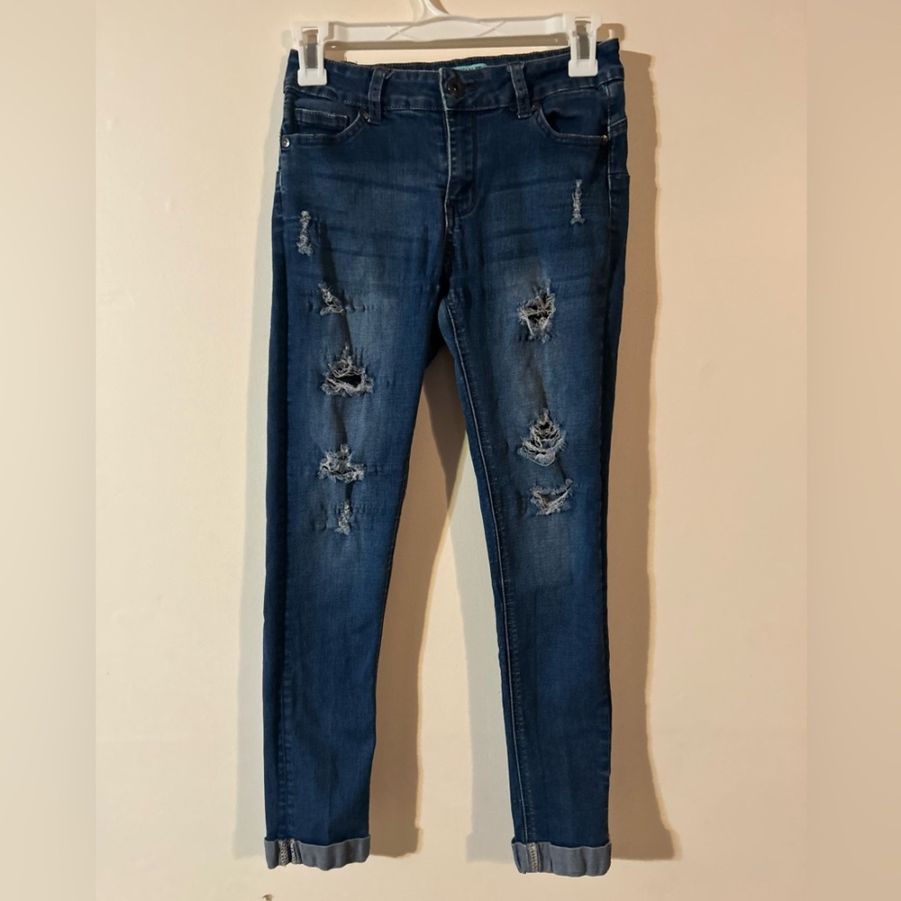 Wax Jeans Skinny Cuff Jeans